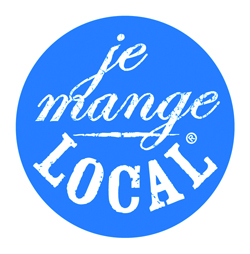 je mange local